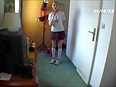 1er Gießen coquin devant la camera