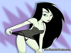 de Kim posible y Shego parodia de del sexo