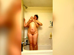 Shower, shower couple, inexperienced couple shower