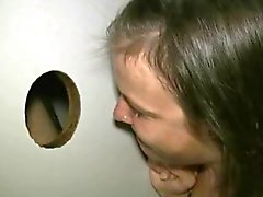 Gloryhole içinde aç amatör horoz