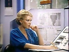 Guy with mustache plows busty blonde in the office