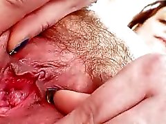 Außergewöhnlich reife Ärztin Fingersatz Pussy