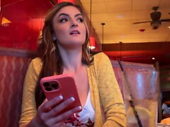 Camsoda-Kinky teen wears vibrator in public