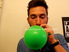 Globo Fetiche - Adam Rainman Globos Video 4