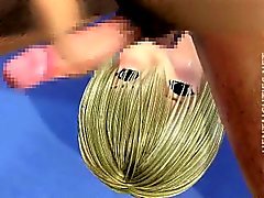 Рогатый 3D Hentai Милашки кушает жопу трещины