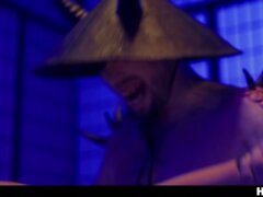 kimmy kimm hentaïed kitana mortel kombat cosplay fantasy cumshots two