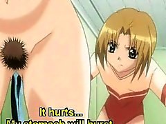 Hentai Cutie получит в задницу разбили в душе