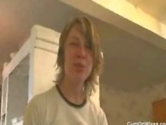 Petite teenager che Divertirsi Russian