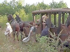 Étuvage trio chaud avec une superbe blonde