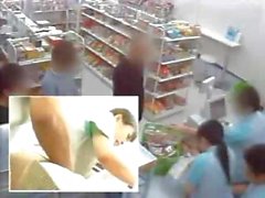 japanese girl Fingered In The Store