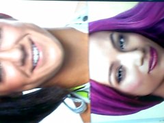 Nova - Bayley und Sasha Banks Cum Tribute