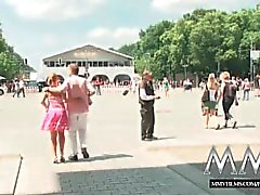 MMVFilms blonde alemana follada en público