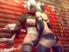 Nier 2B Miel Select, Nier 2b, MMD Nier Automata