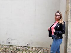 Scout allemand - Girl Curvy Girl Vivenne Pickup et Fuck rugueux